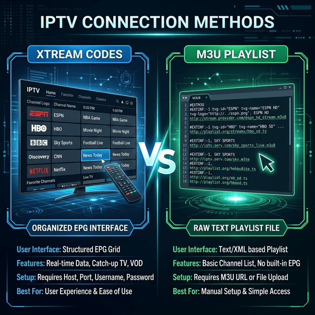 Best Technical Service 2026 | Xtream Codes vs M3U: Which Connection Method is Faster? (2026) on Smart TV | PremLeaguePass