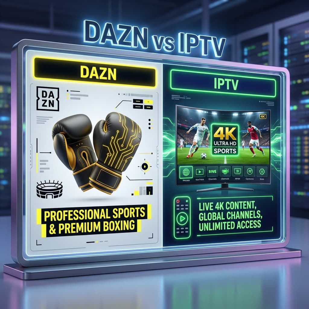 Best Comparisons Service 2026 | DAZN vs IPTV: Which is Better for Boxing & MMA in 2026? on Smart TV | PremLeaguePass